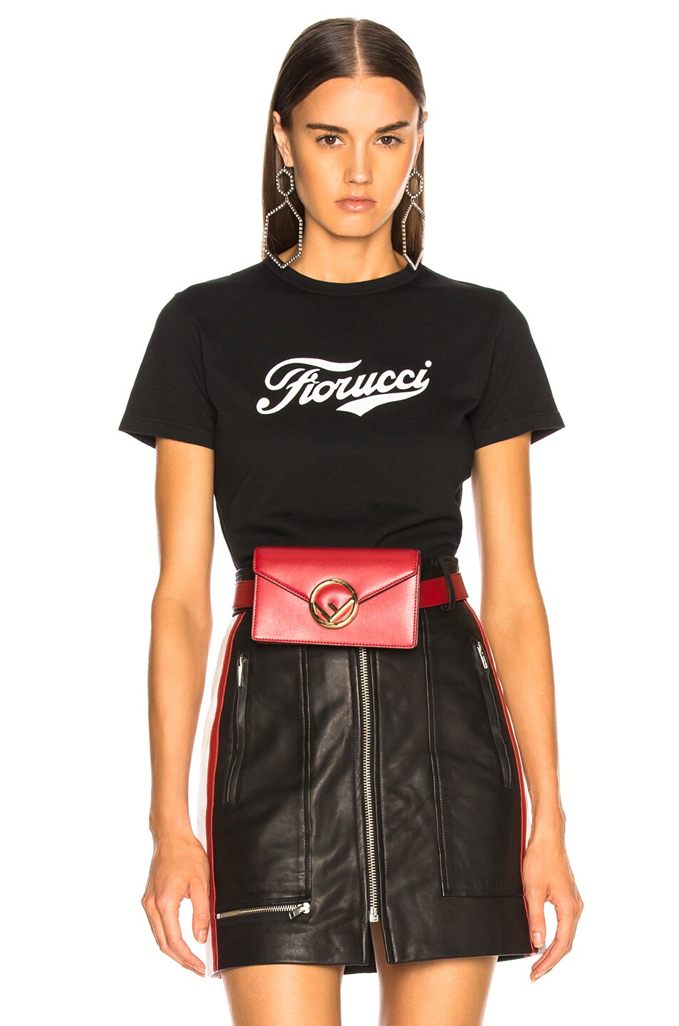 Image 1 of FIORUCCI Soda Cropped Tee in Black