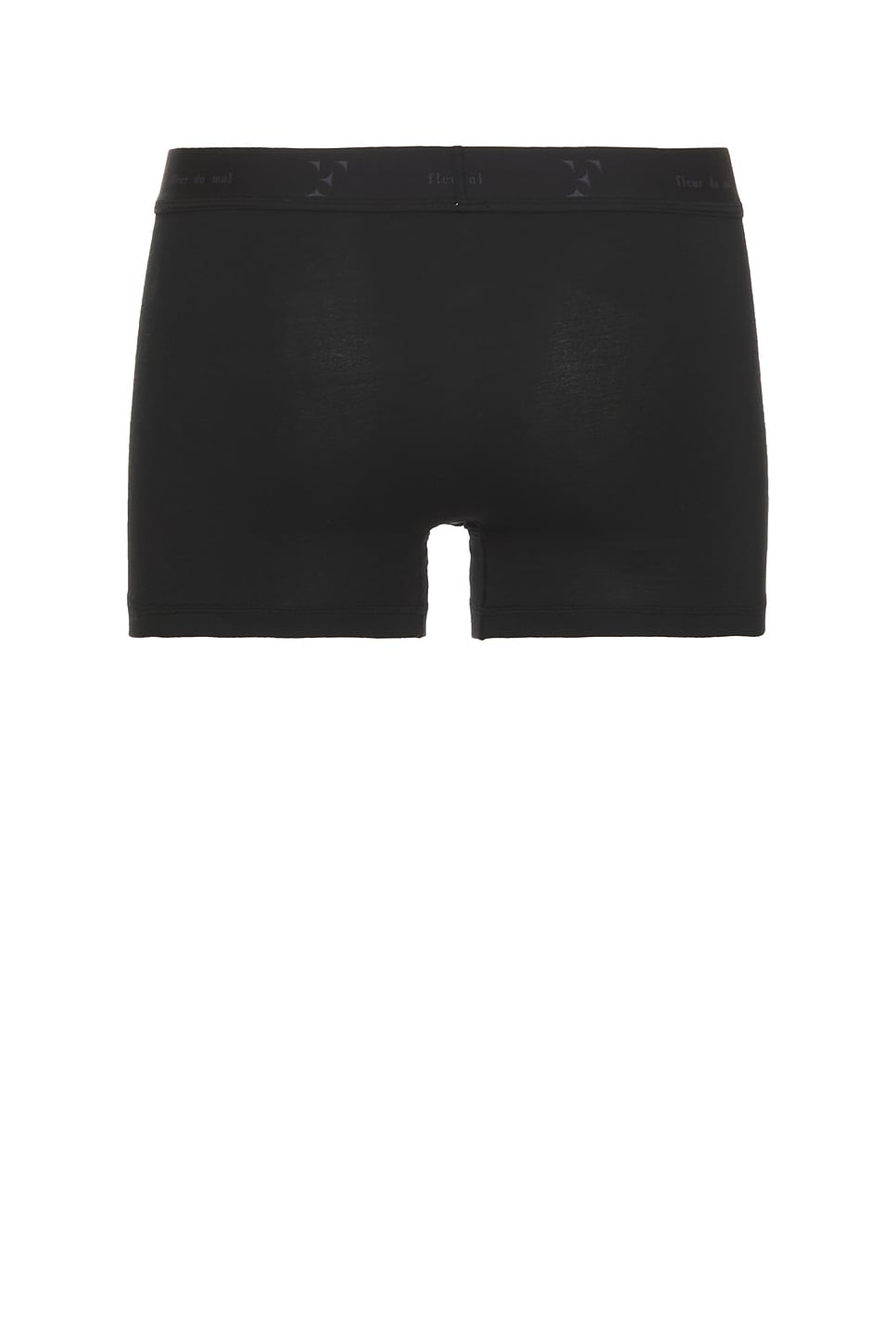 Shop Fleur Du Mal Men's Cotton Modal Boxer Brief In Black