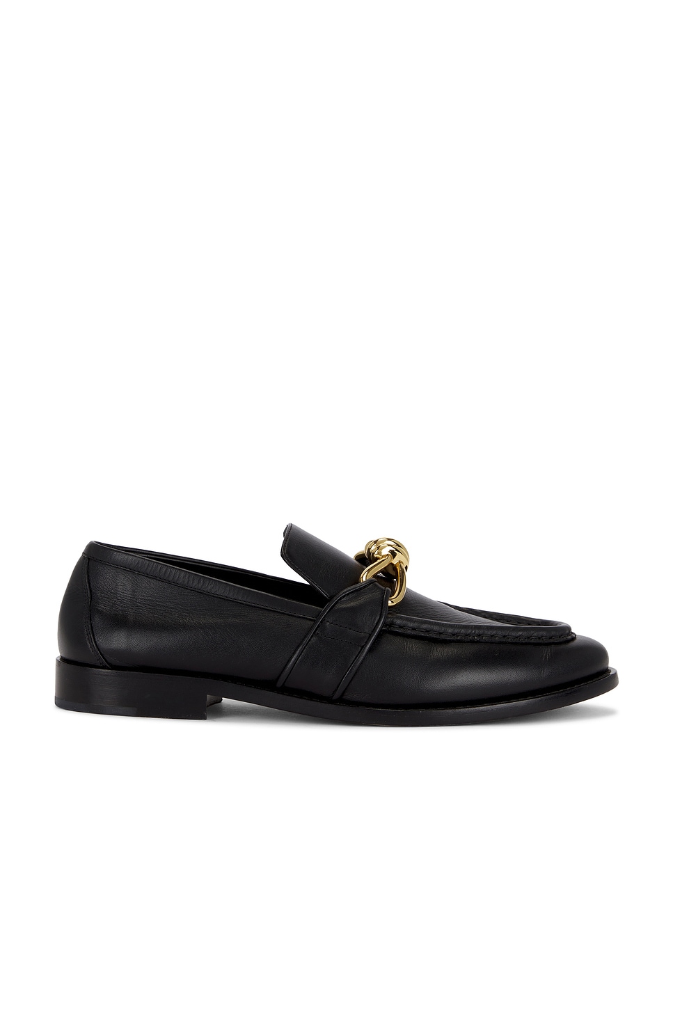 Image 1 of FWRD Renew Bottega Veneta Astaire Loafer in Black