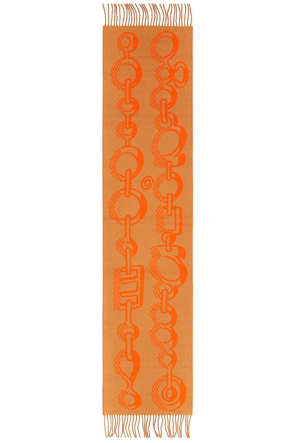 Cashmere Scarf in Orange