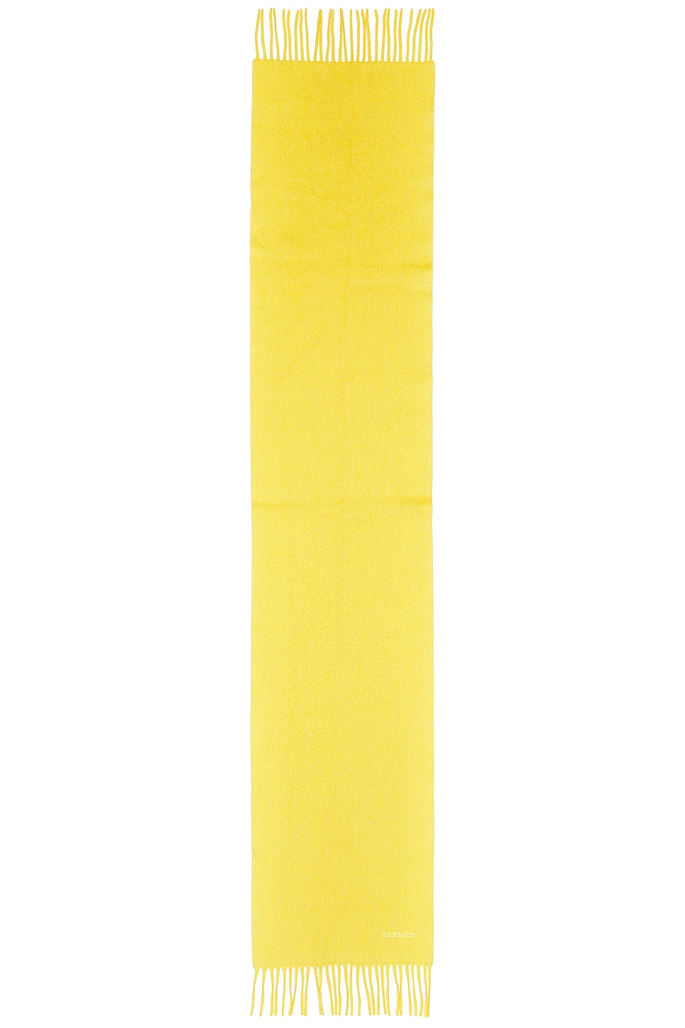 Logo Scarf in Yellow