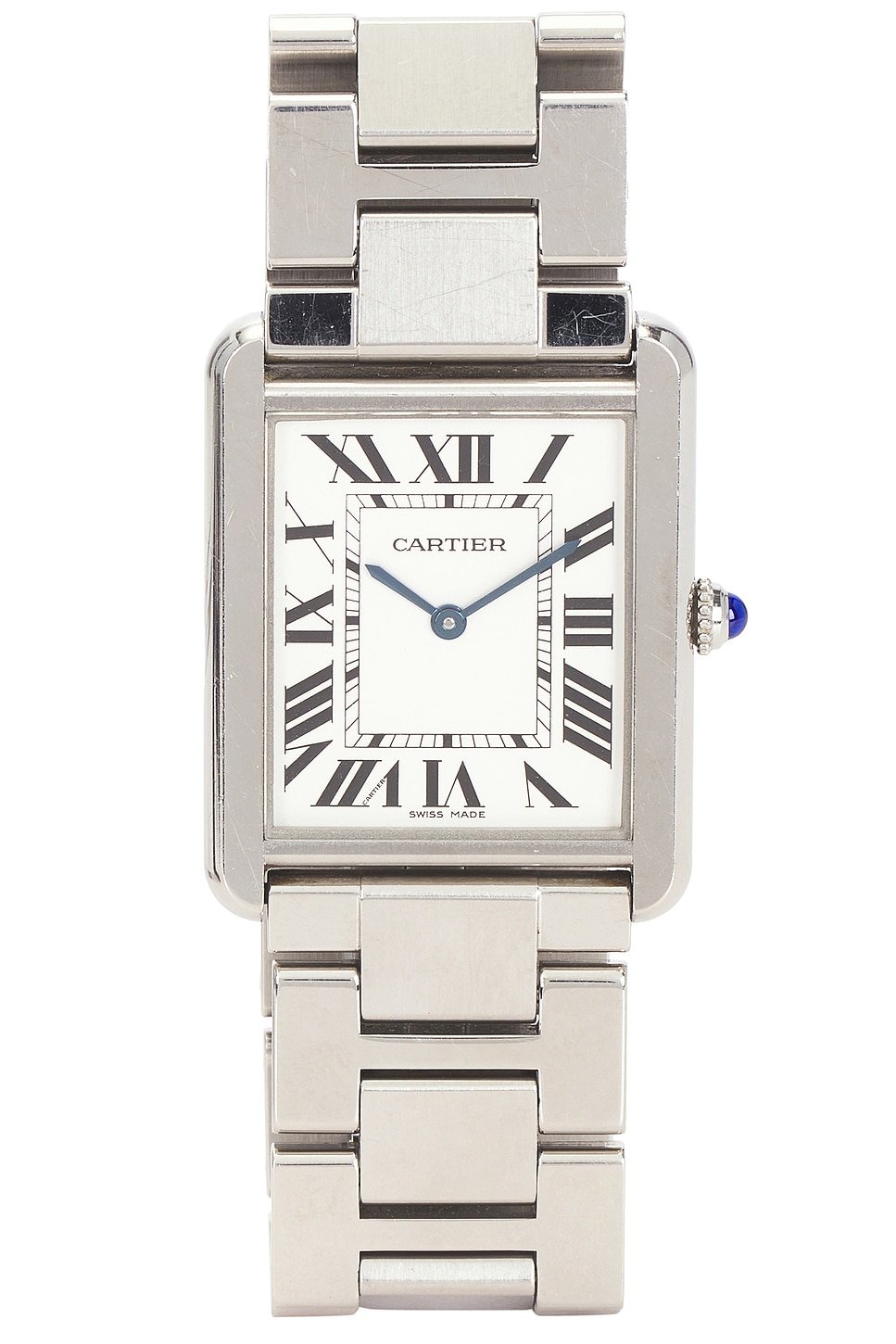 Image 1 of FWRD Renew Cartier Tank Solo Small Watch in Silver