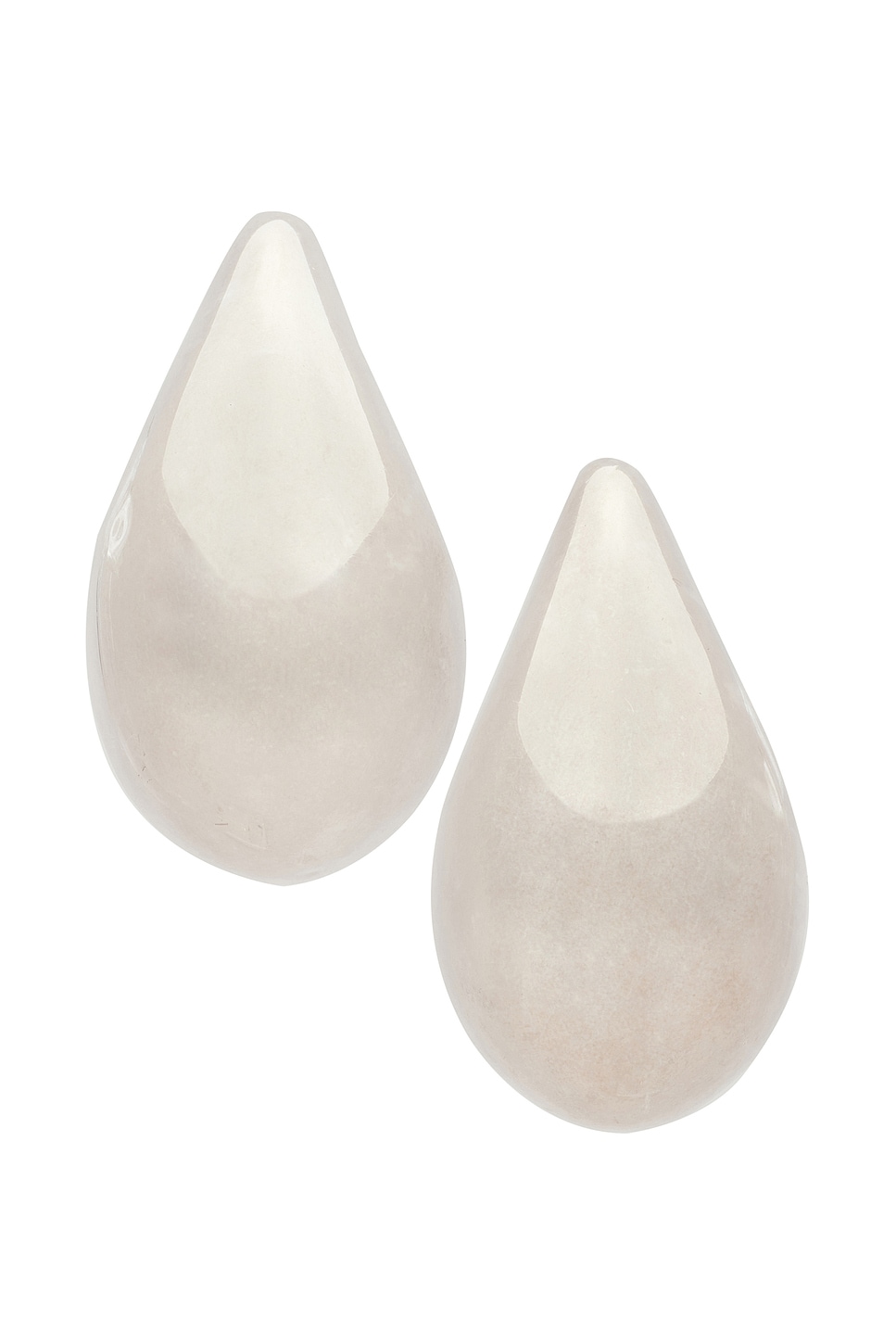 Image 1 of FWRD Renew Bottega Veneta Drop Earrings in Silver