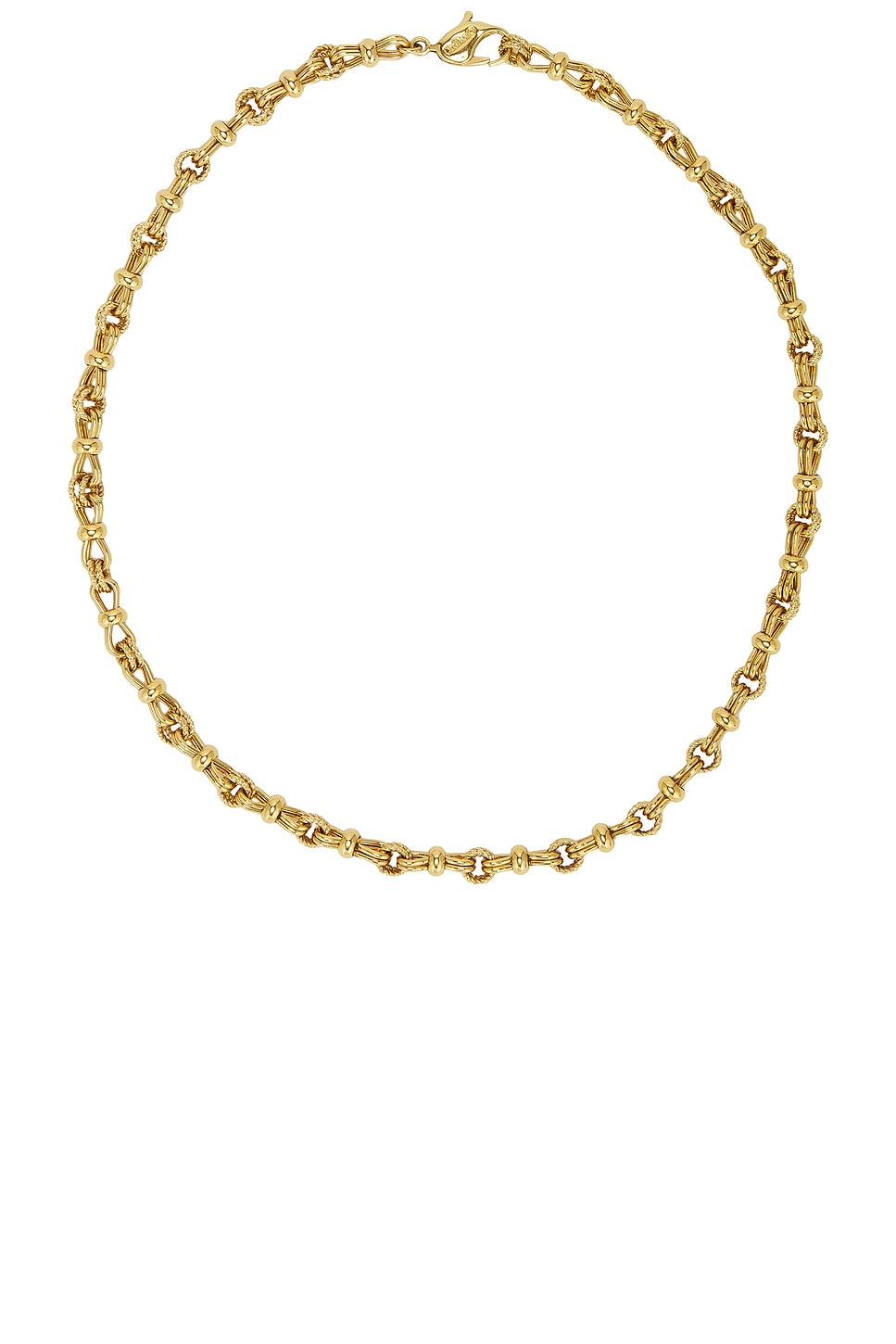 Image 1 of FWRD Renew Dior Chain Necklace in Gold