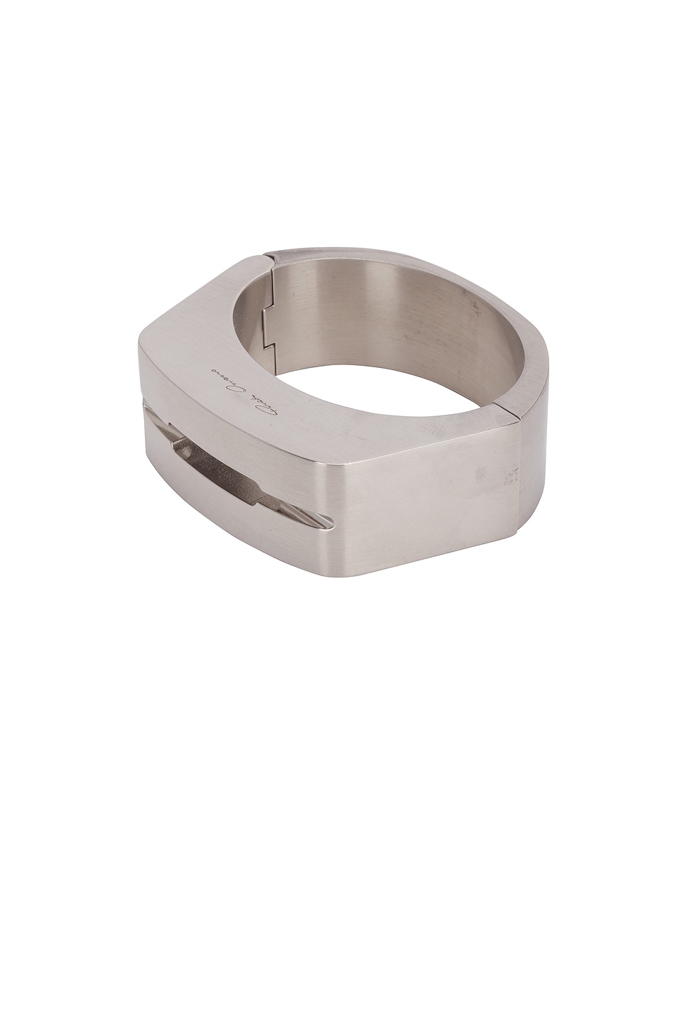 X Dani Levi Rick Owens Porterville Grill Bracelet in Metallic Silver