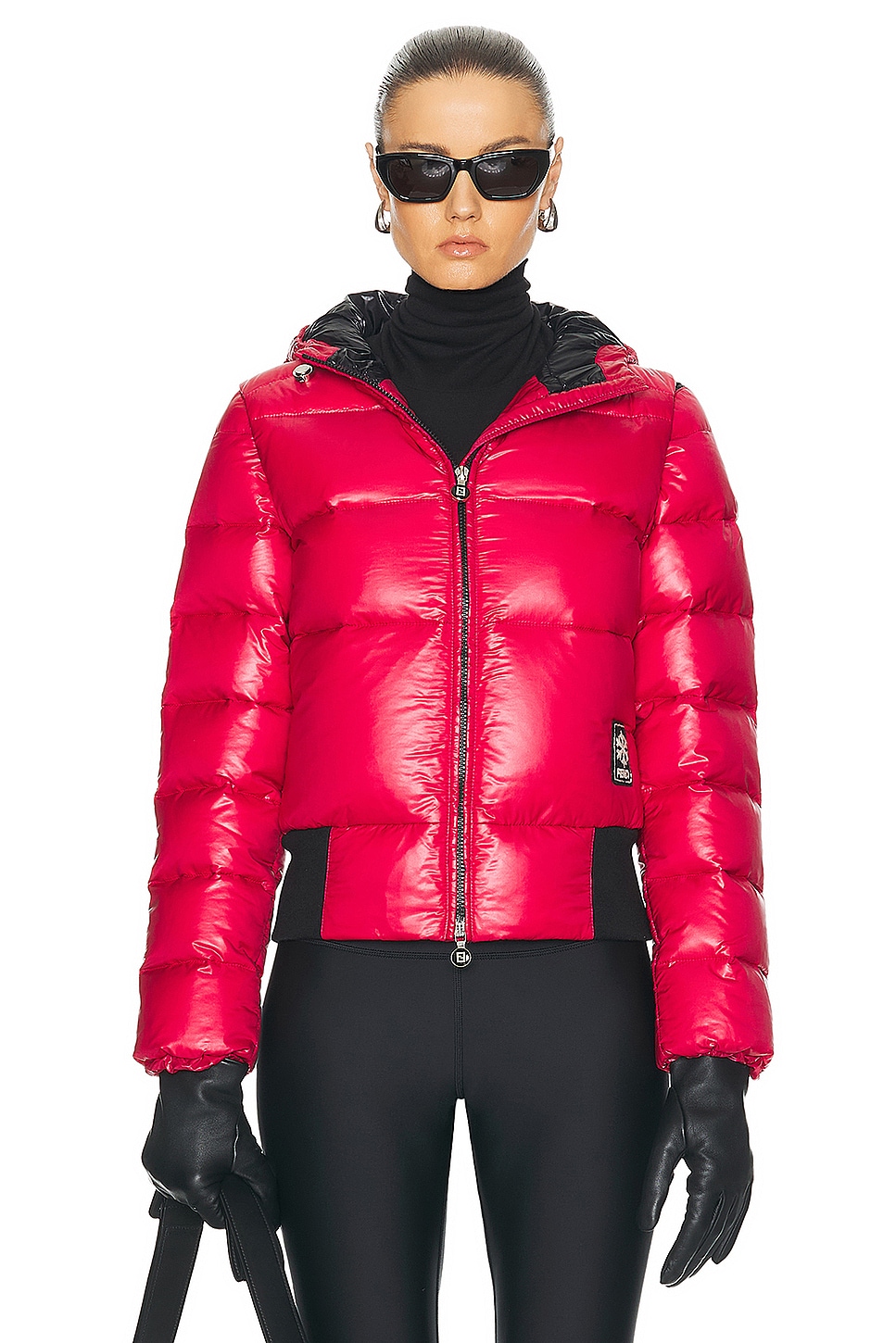 Down Jacket in Red