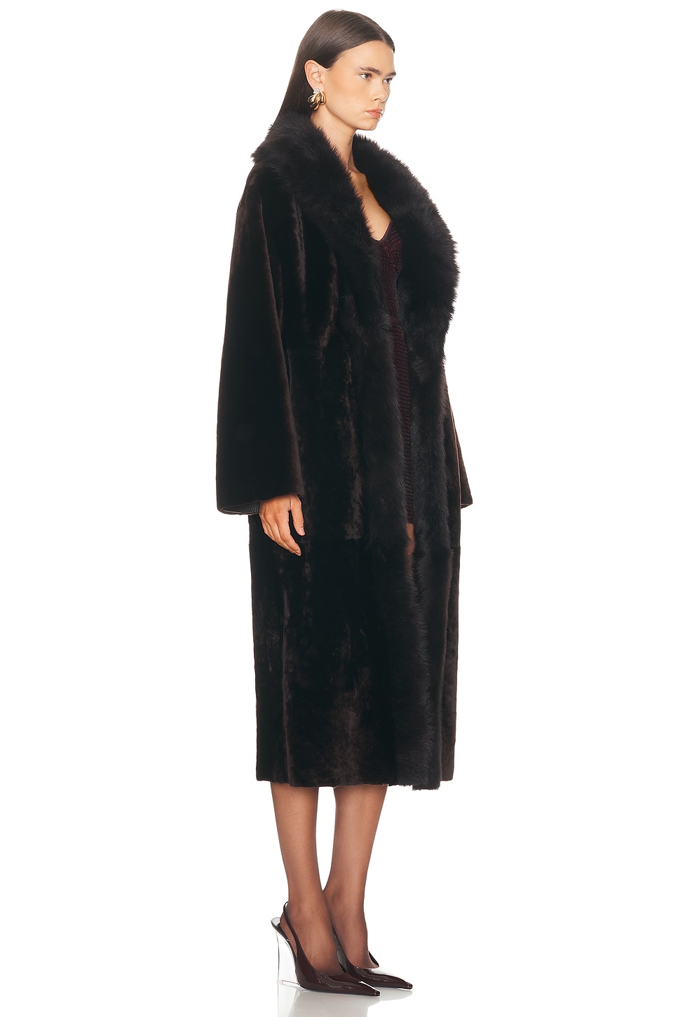 Pre-owned Nour Hammour Isadora Coat