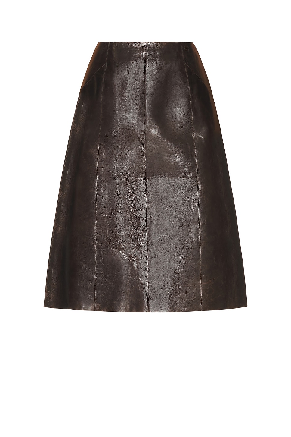 Chanel Leather Skirt