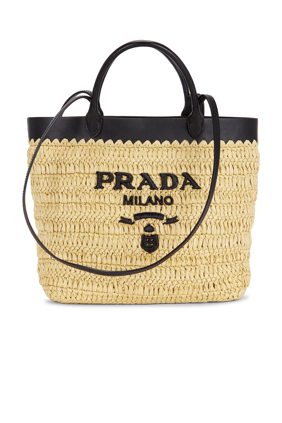 Prada Prada Raffia Tote Bag