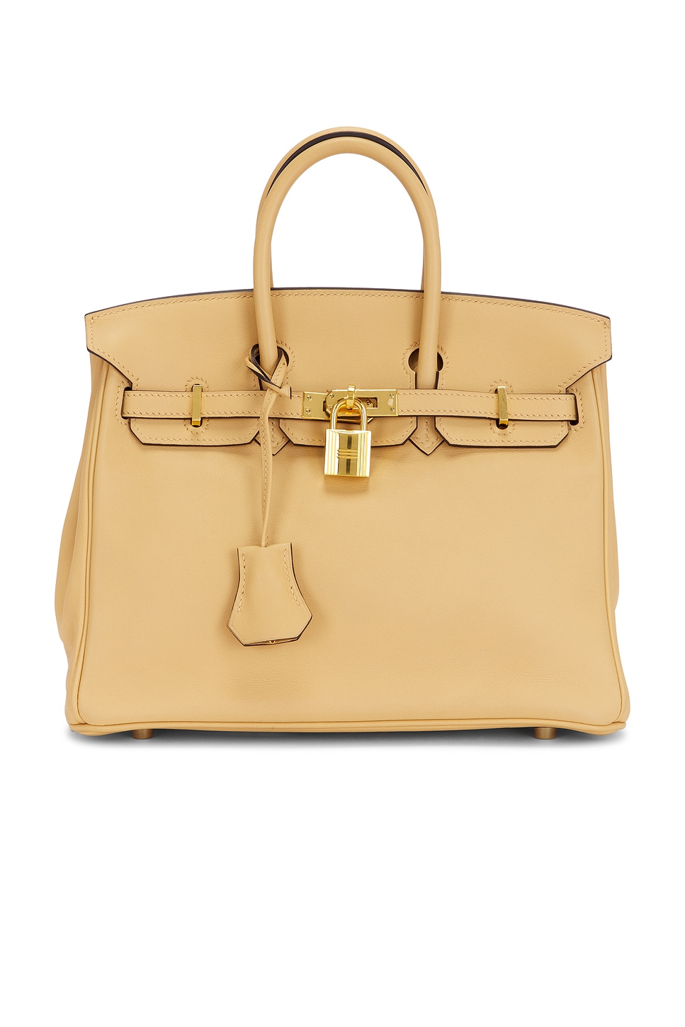 HERMÈS Hermes Veau Swift Birkin 25 Handbag