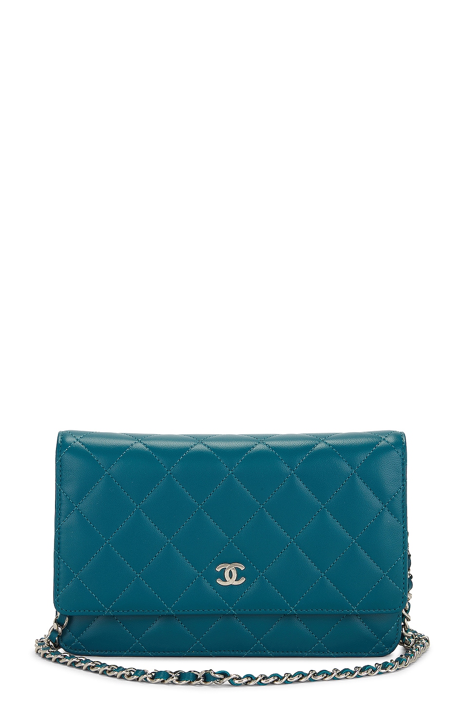 chanel Chanel Lambskin Classic Wallet on Chain