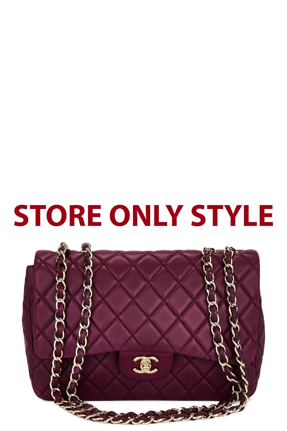 chanel Chanel Lambskin Jumbo Classic Flap Bag