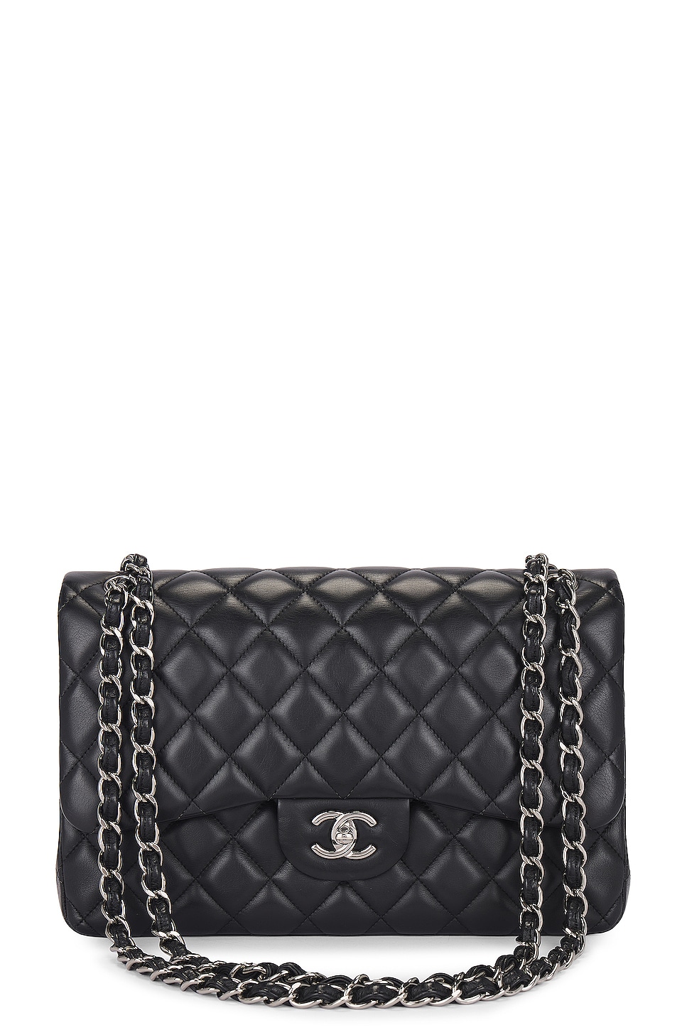 chanel Chanel Lambskin Jumbo Double Flap Bag