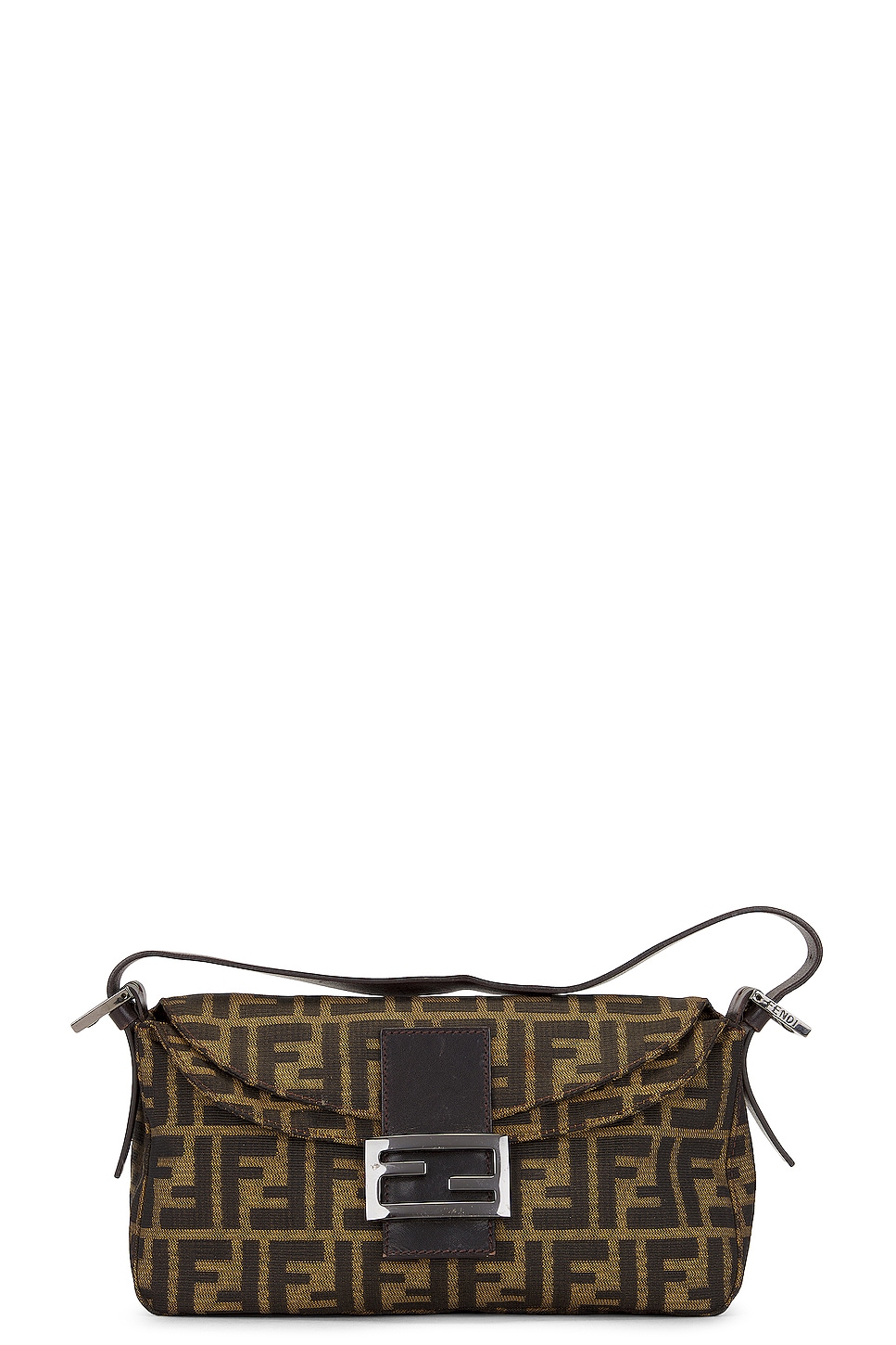 fendi Fendi Zucca Mama Baguette Shoulder Bag