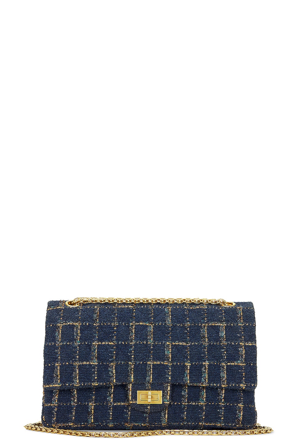 chanel Chanel Tweed 2.55 Reissue Double Flap Bag