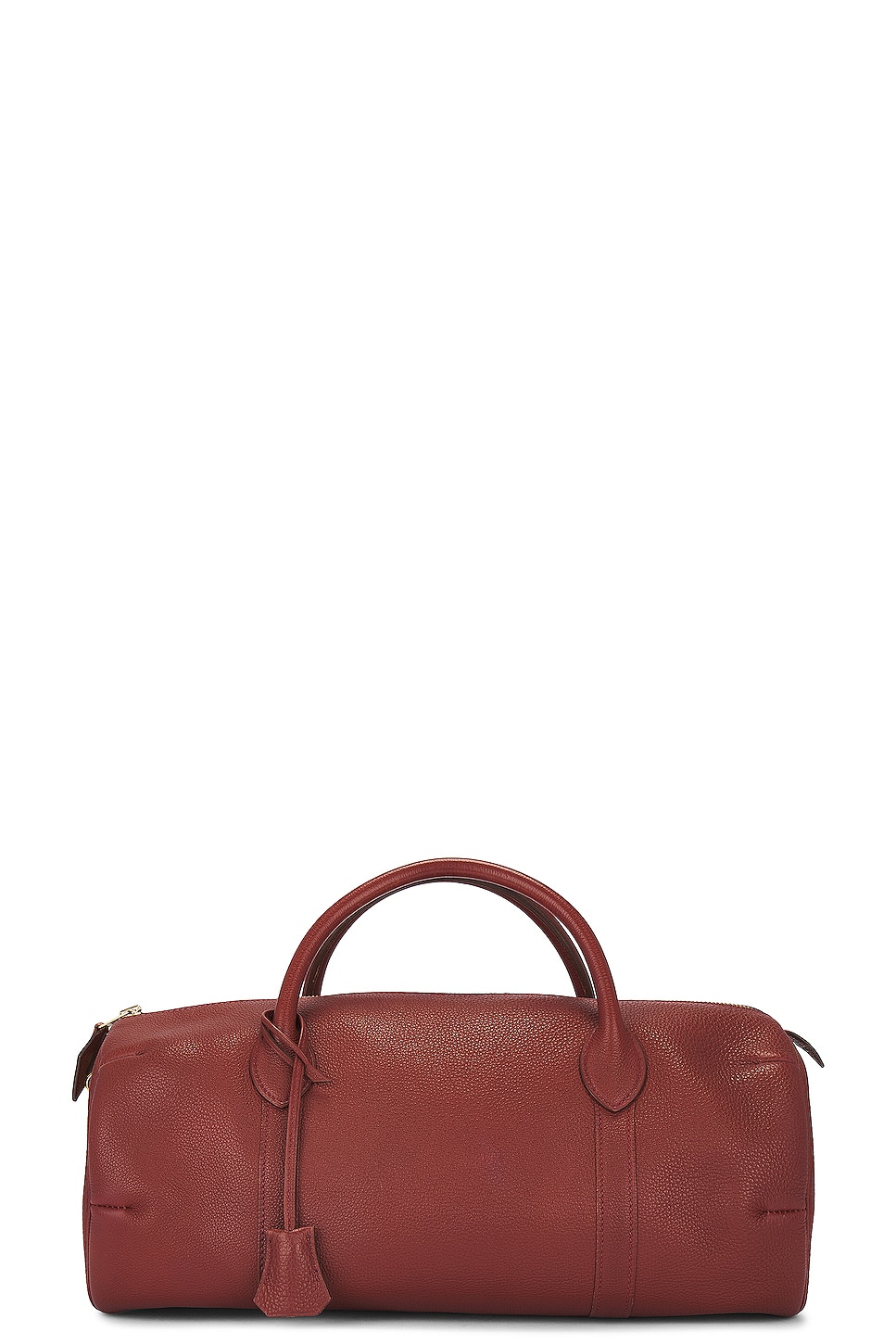 Mademoiselle Leather Handbag in Brown