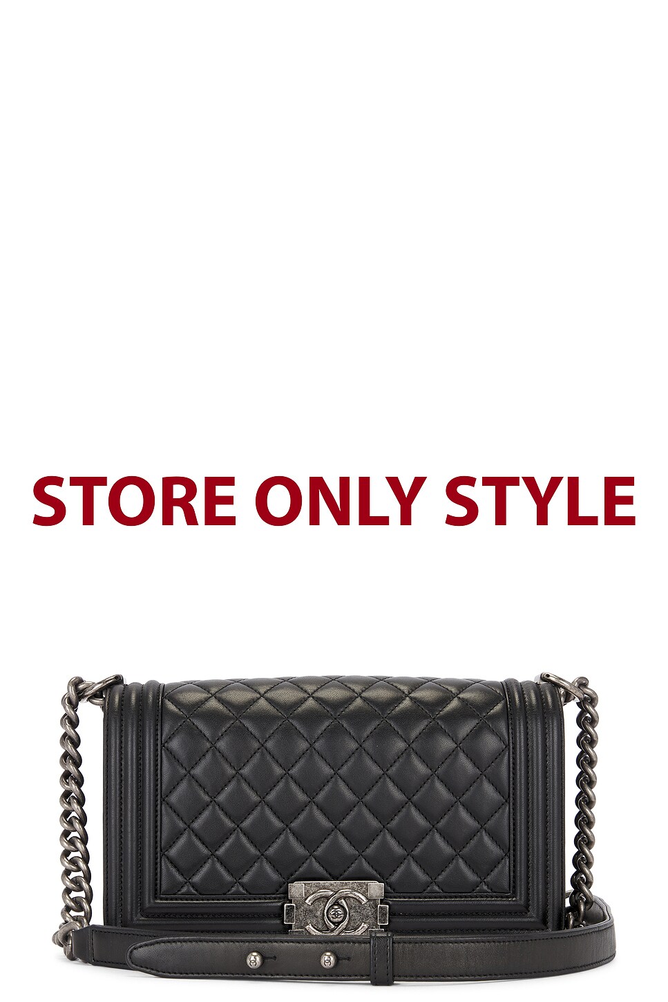 chanel Chanel Lambskin Boy Bag