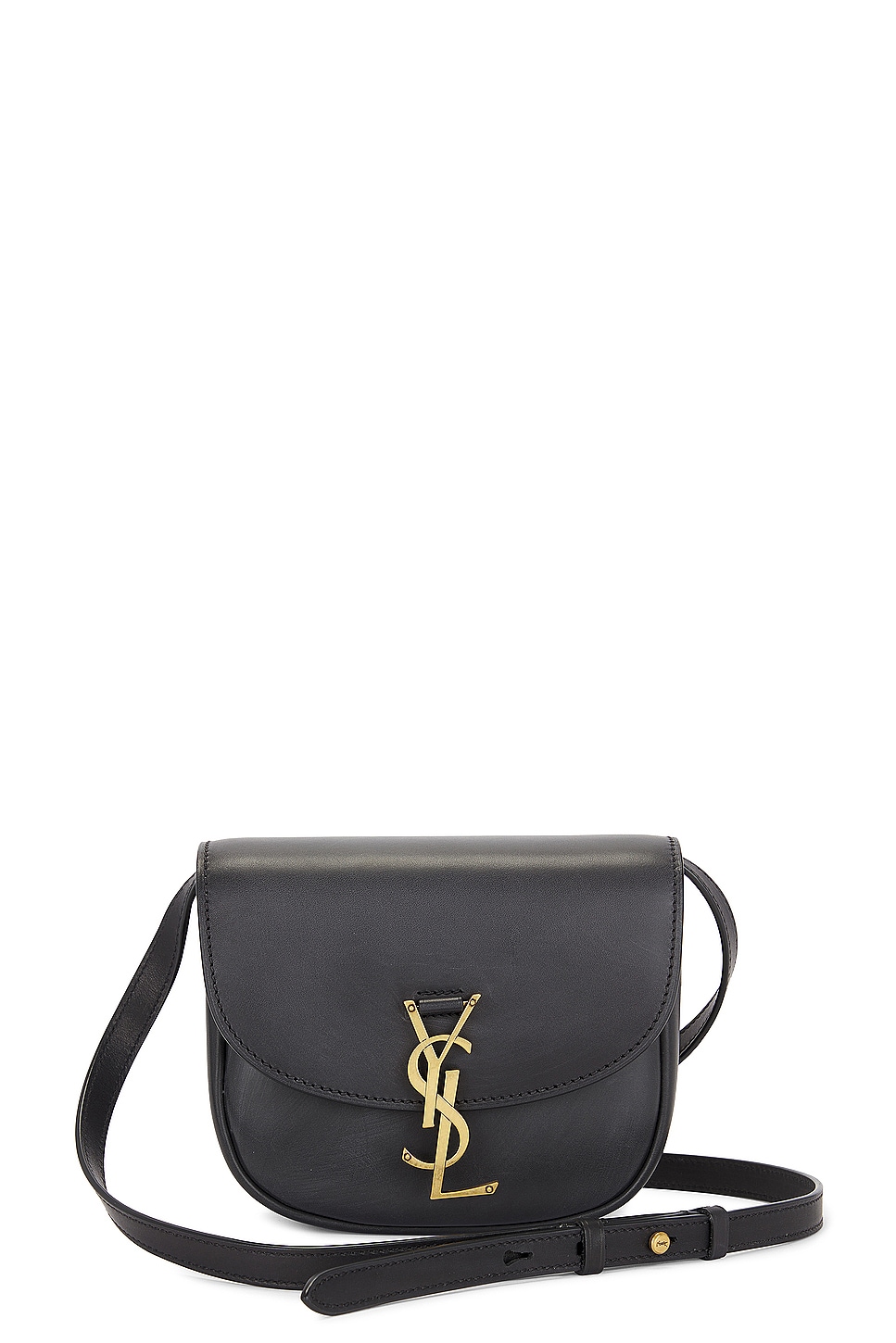 Small Kaia Satchel Bag in Black