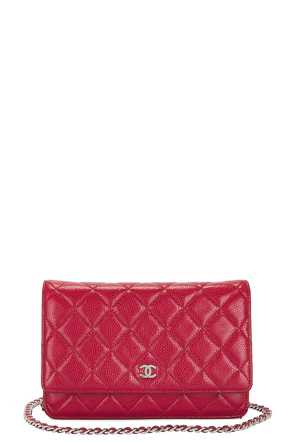 chanel Chanel Caviar Classic Wallet On Chain
