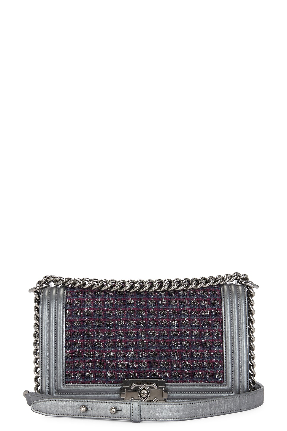 chanel Chanel Tweed Boy Bag