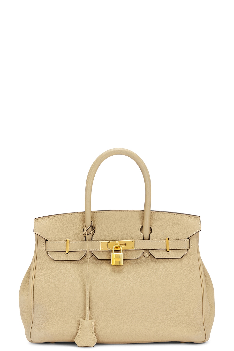 Pre-owned Hermes Togo Birkin 30 Handbag In Trench