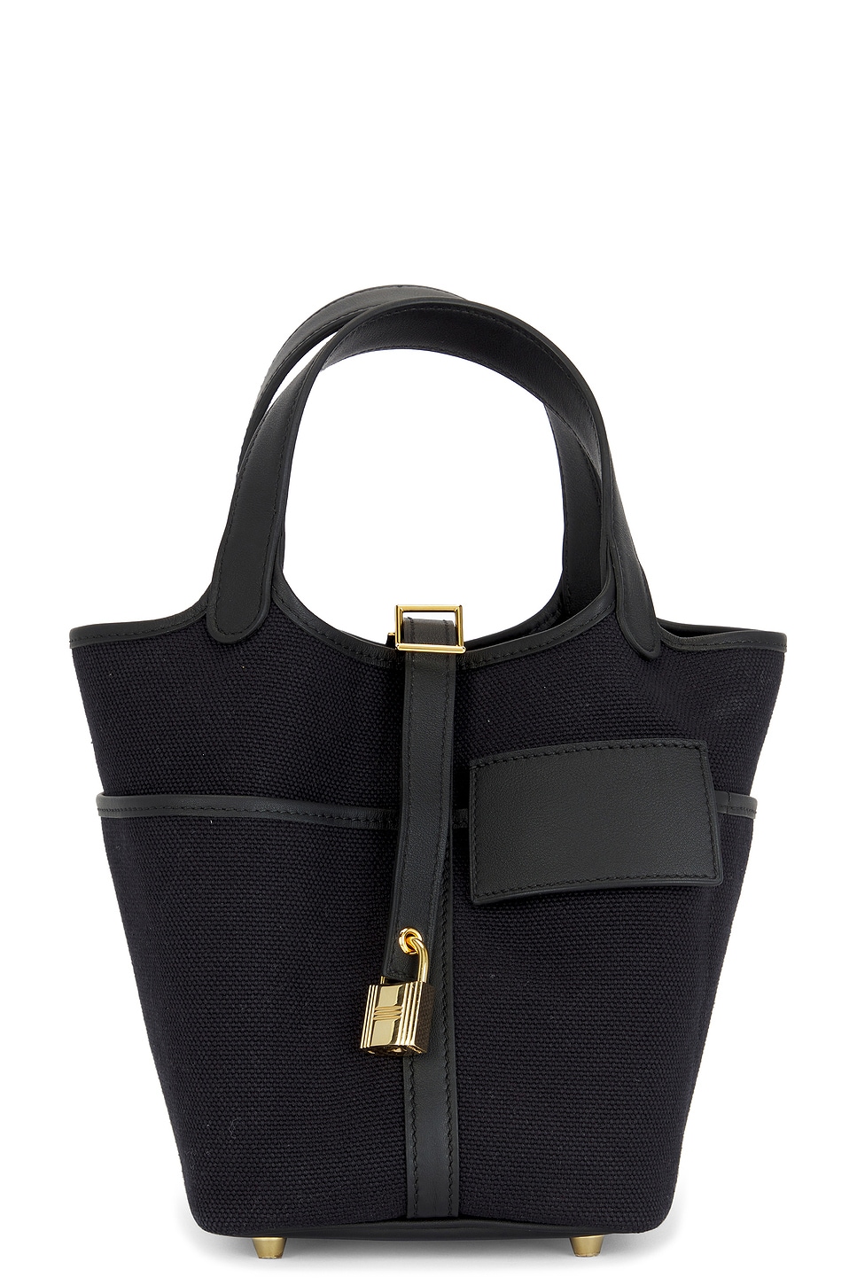 Picotin Lock Handbag in Black