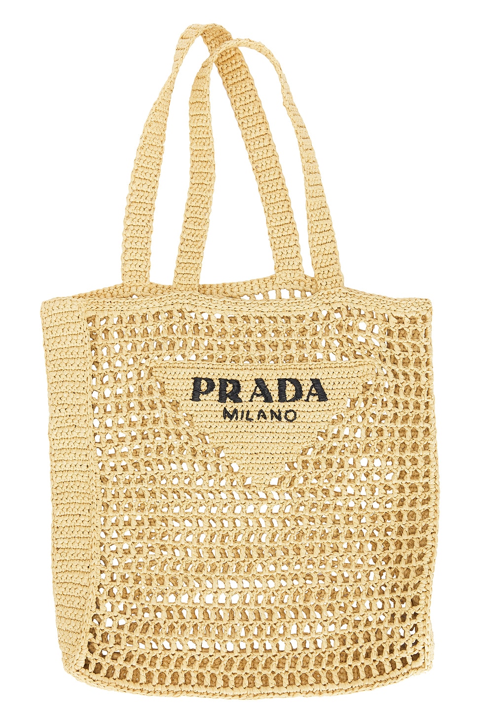 prada Prada Crochet Tote Bag