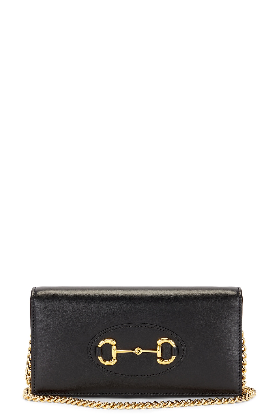 Gucci Horsebit Wallet On Chain Bag In Black