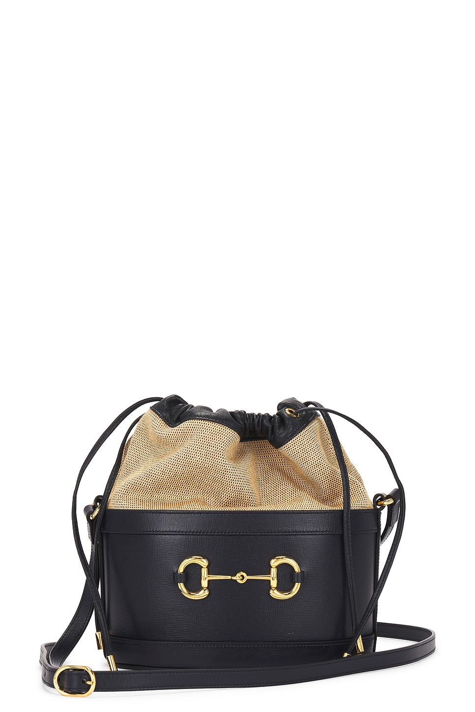 Horsebit 1955 Bucket Bag in Black