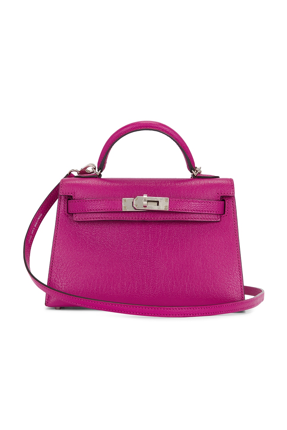 Pre-owned Hermes D Stamp Kelly Handbag In Rose Purple