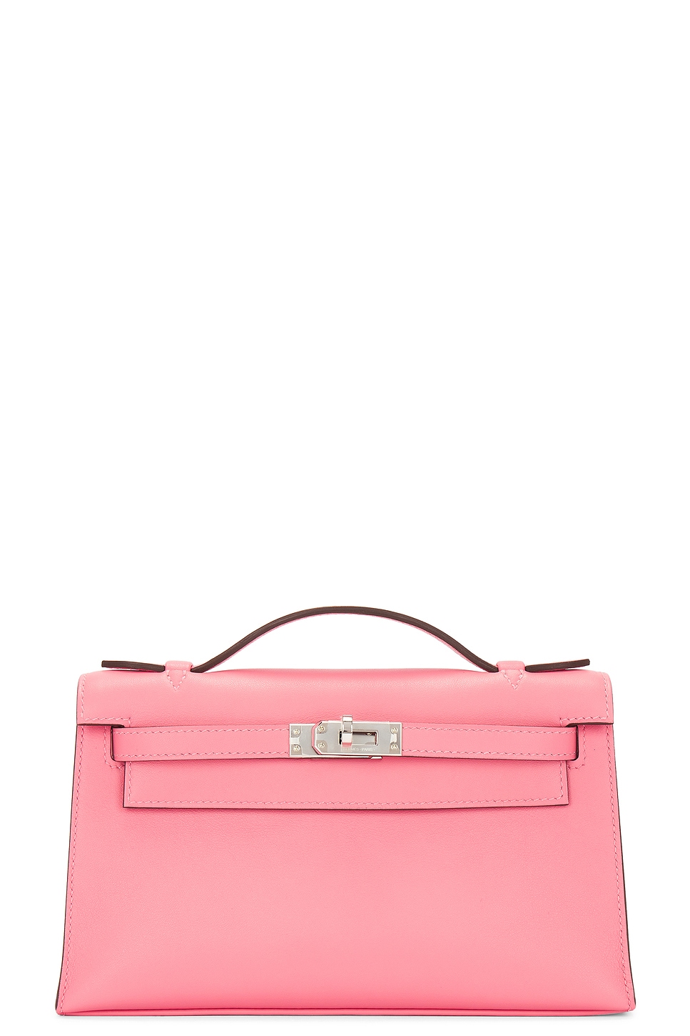 Swift Kelly Pochette Handbag in Pink