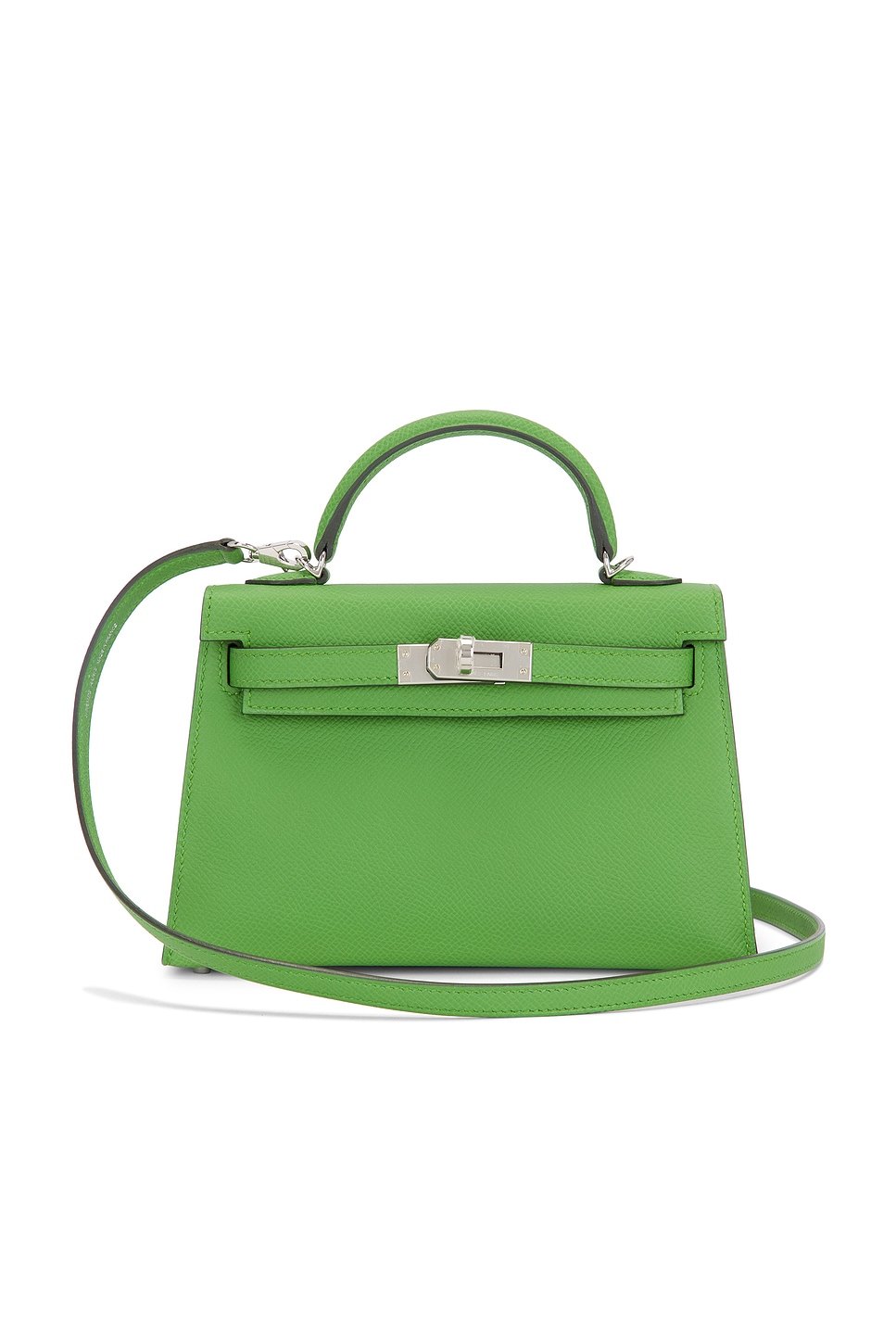 Epsom Kelly 20 Handbag in Green