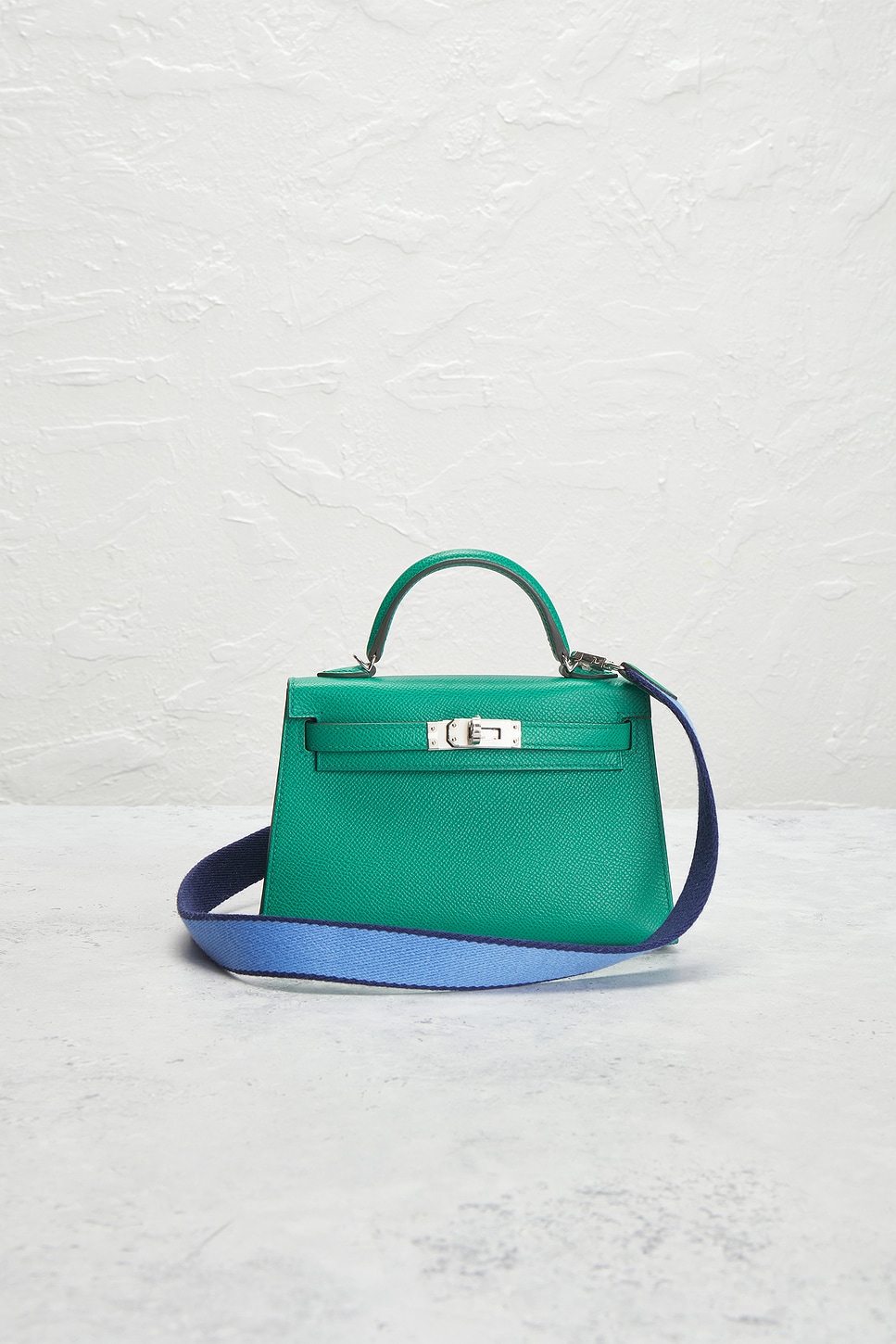 Pre-owned Hermes Epsom Kelly 20 Handbag