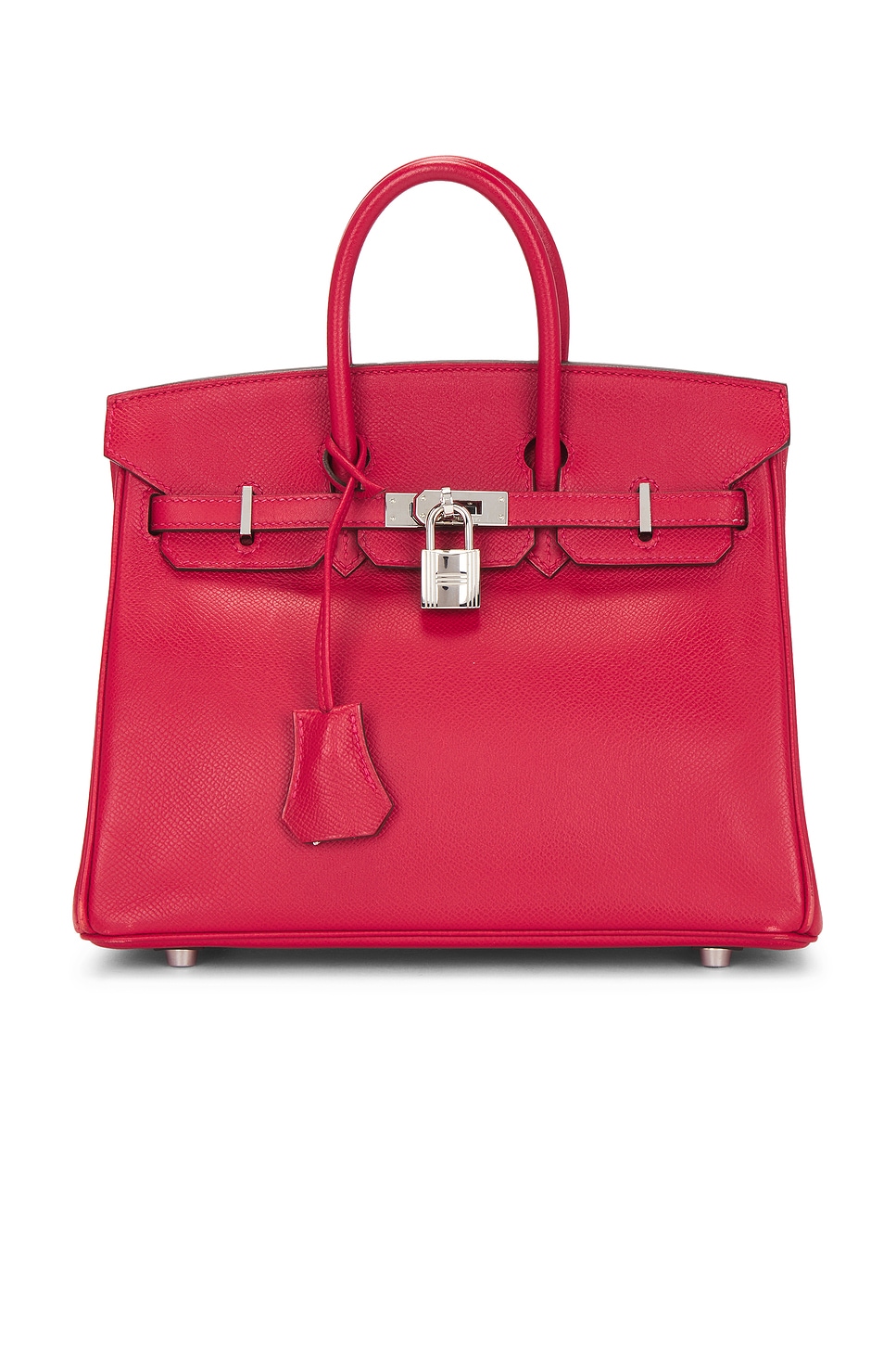 Veau Epsom Birkin 25 Handbag in Red