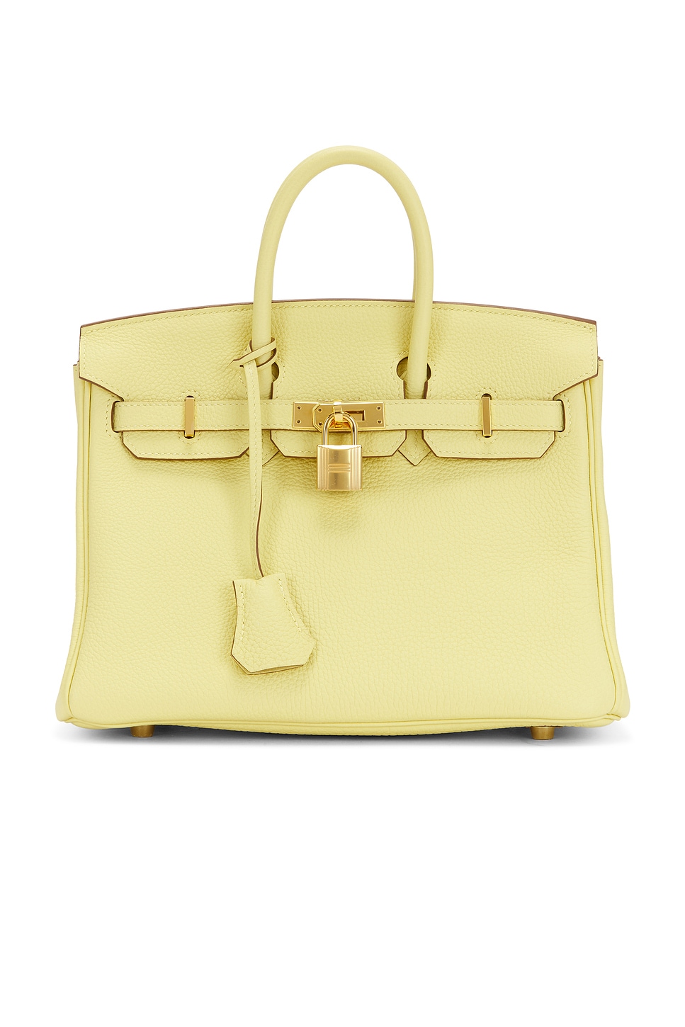 Togo Birkin 25 Handbag in Yellow