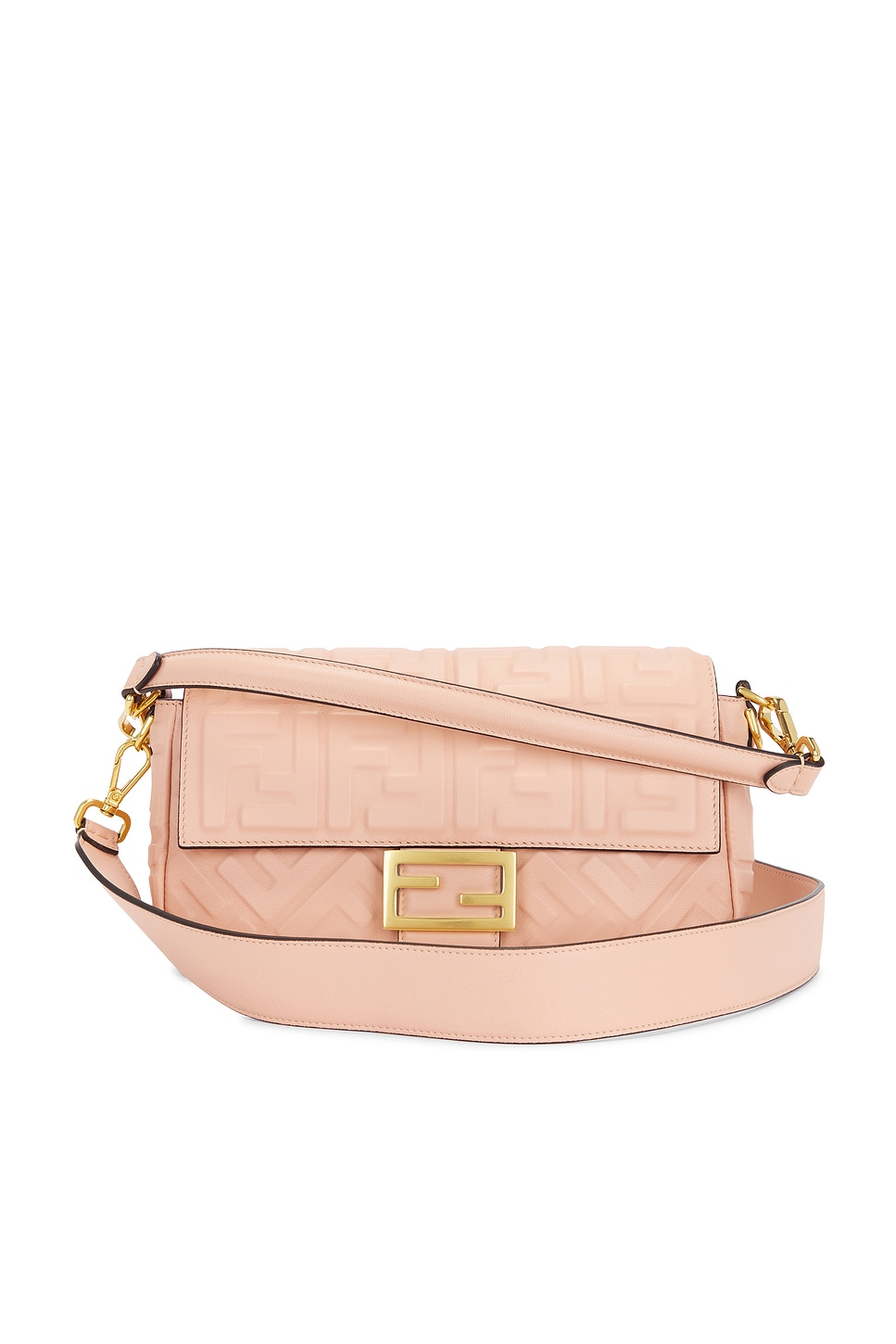 fendi Fendi Zucca Mama Baguette Shoulder Bag