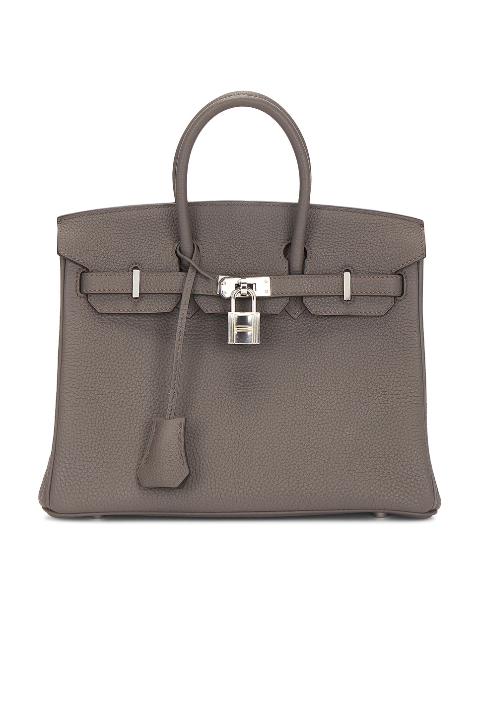 Togo Birkin 25 Handbag in Grey
