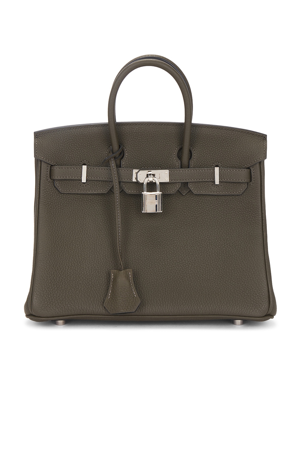 Togo Birkin 25 Handbag in Dark Green