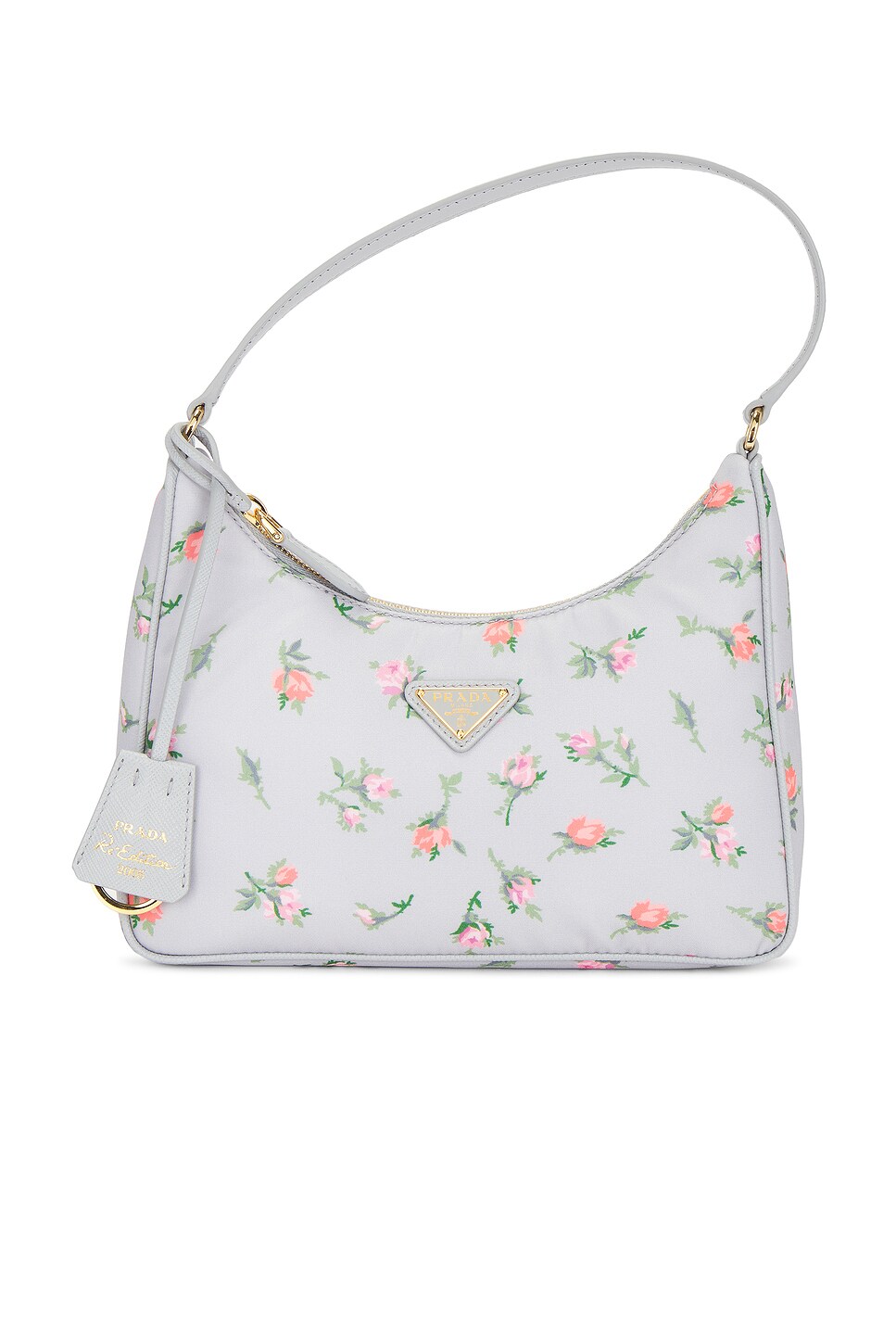 prada Prada Floral Printed Re-Edition 2005 Shoulder Bag