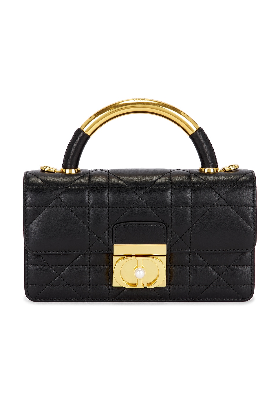 Pre-owned Dior Macrocannage Ange Handbag