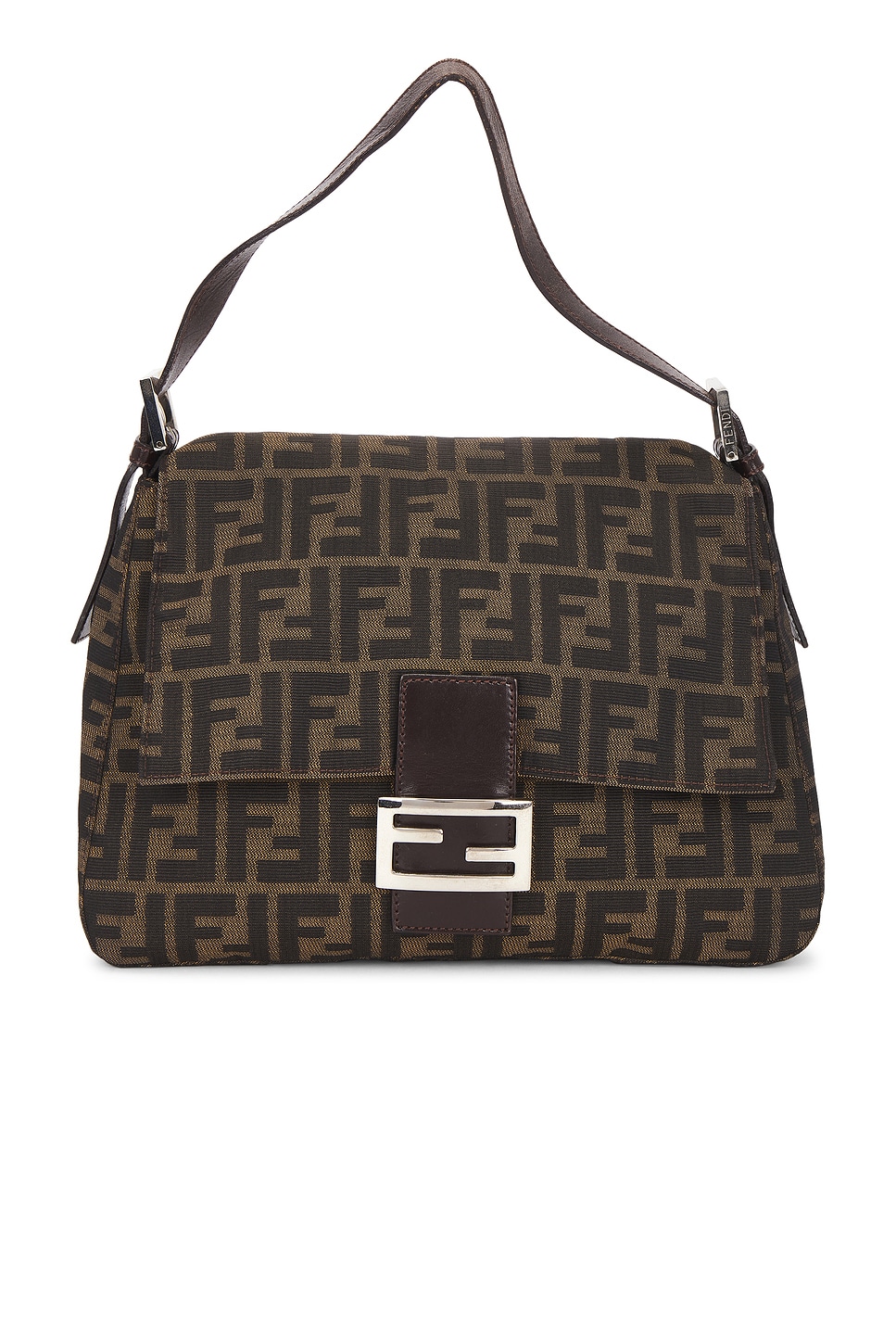 fendi Fendi Zucca Mama Baguette Shoulder Bag