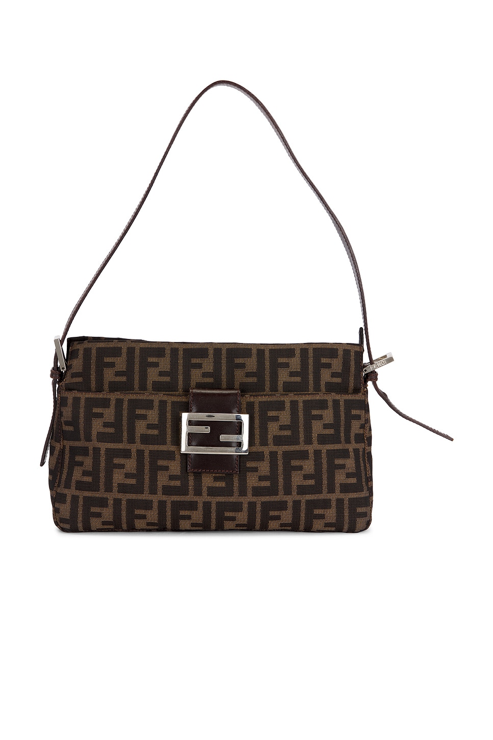 fendi Fendi Zucca Baguette Shoulder Bag