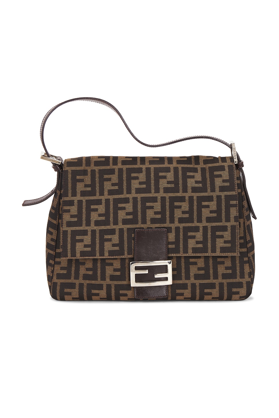 fendi Fendi Zucca Mama Baguette Shoulder Bag