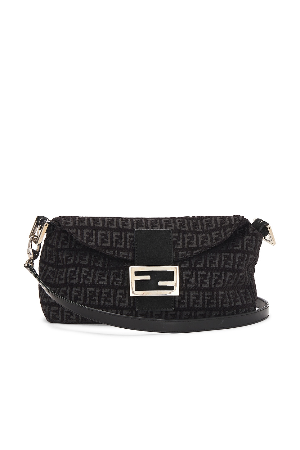 fendi Fendi Zucchino Flap Crossbody Bag