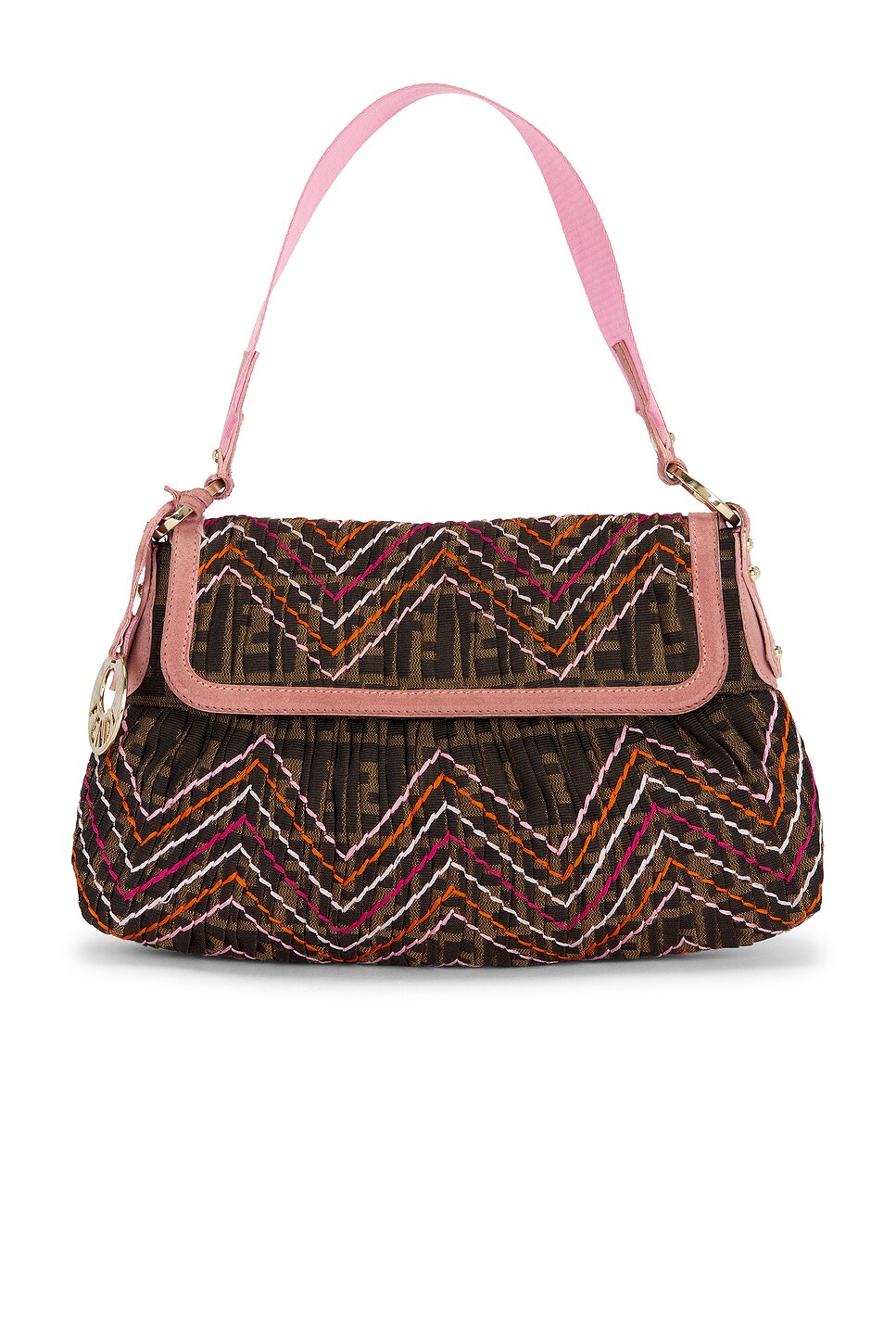 fendi Fendi Vintage Zucca Chef Shoulder Bag