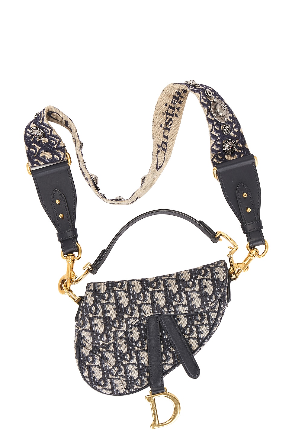 Trotter Saddle Bag in Navy