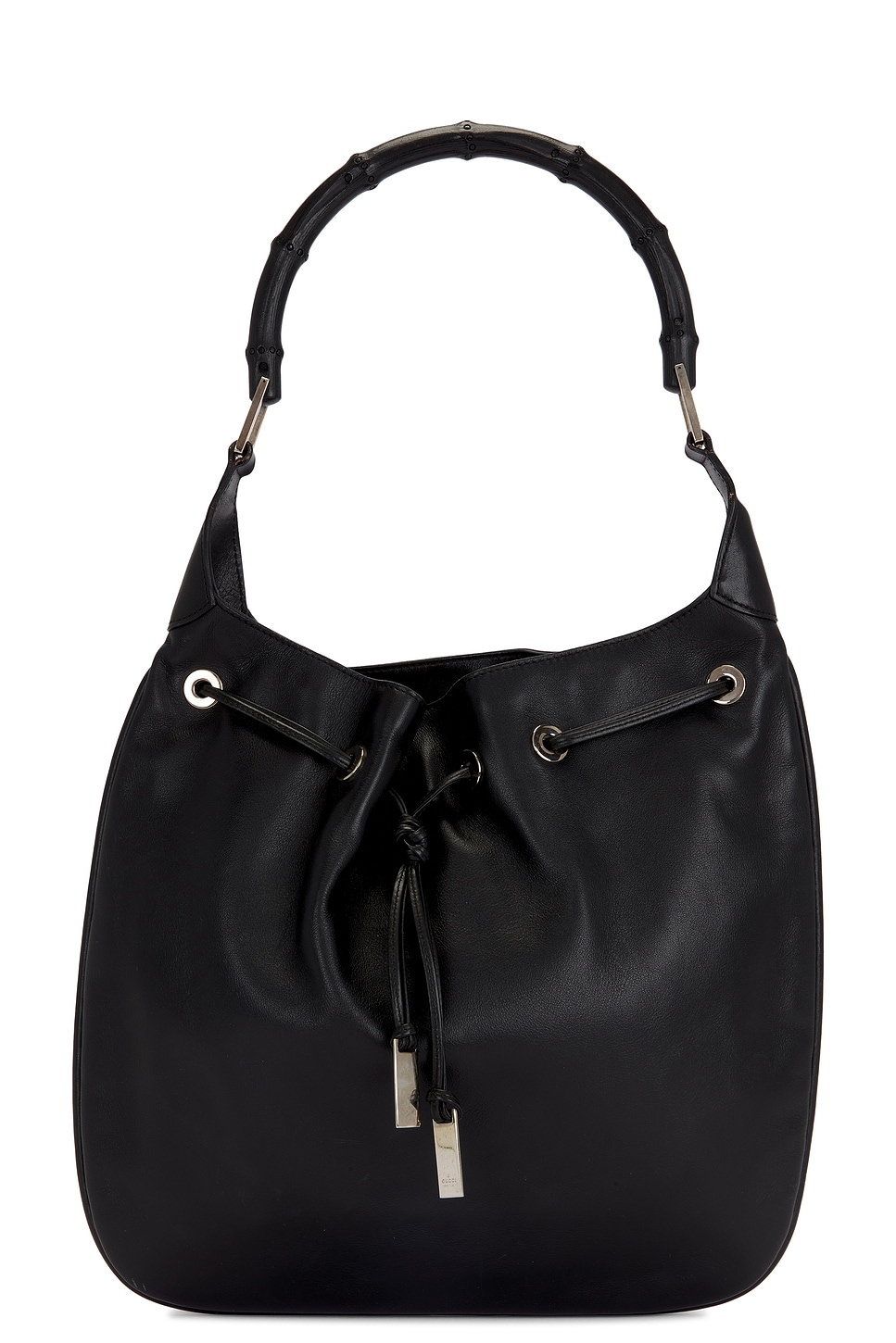 gucci Gucci X Tom Ford Bamboo Drawstring Shoulder Bag