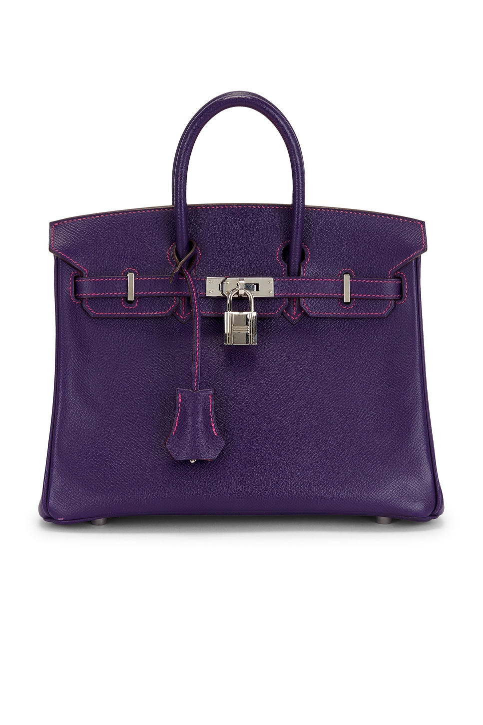 Epsom Birkin 25 Handbag in Blue