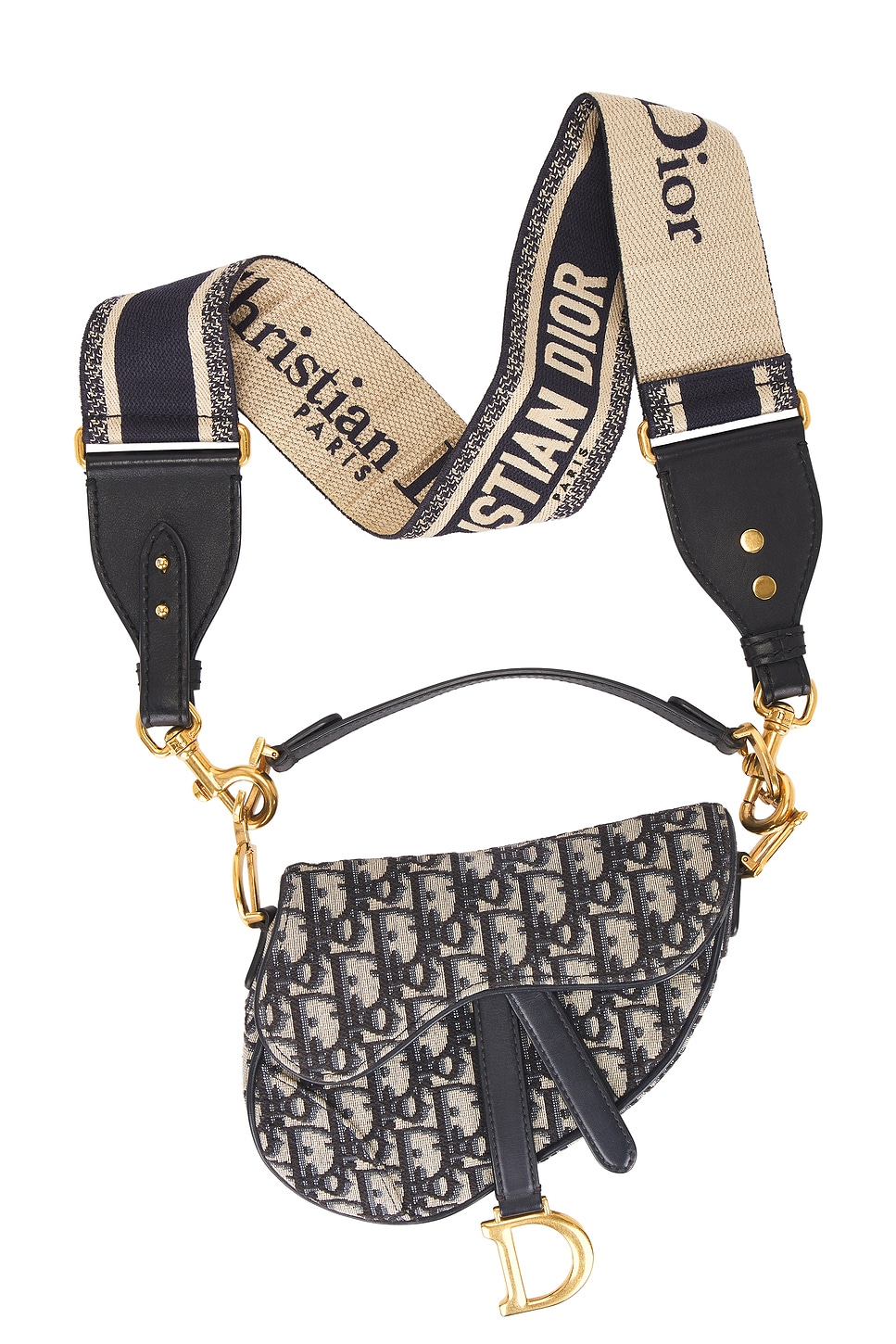 dior Dior Oblique Trotter Saddle Bag