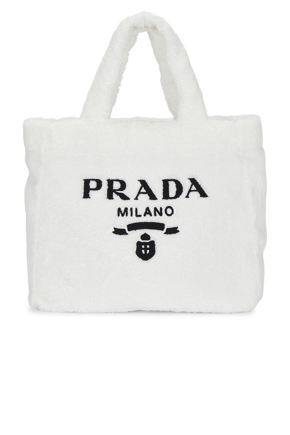 prada Prada Terry Logo Tote Bag
